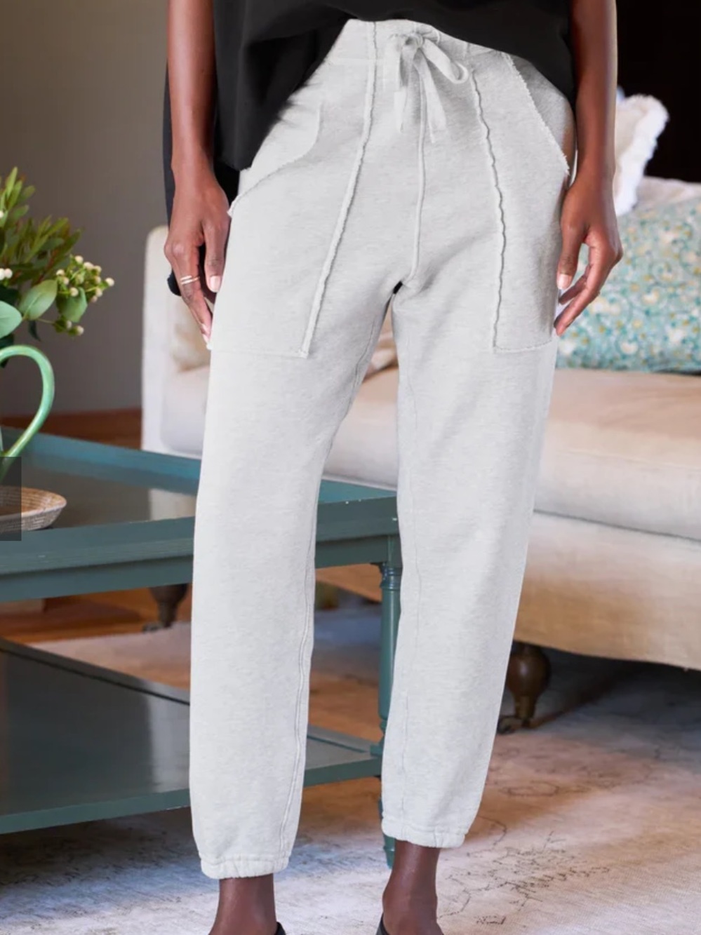 Frank & Eileen Eamon Jogger Sweatpants Gray Melange